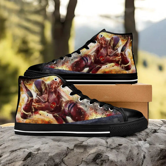 Flash Justice League Custom High Top Sneakers Shoes