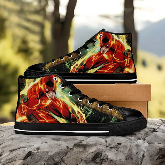 Flash Justice League Custom High Top Sneakers Shoes