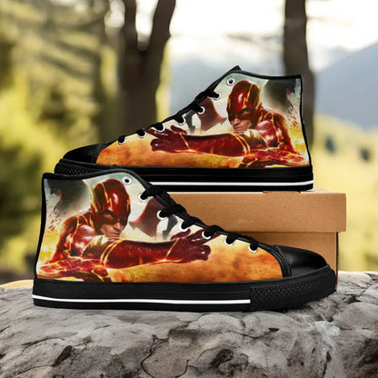 Flash Justice League Custom High Top Sneakers Shoes