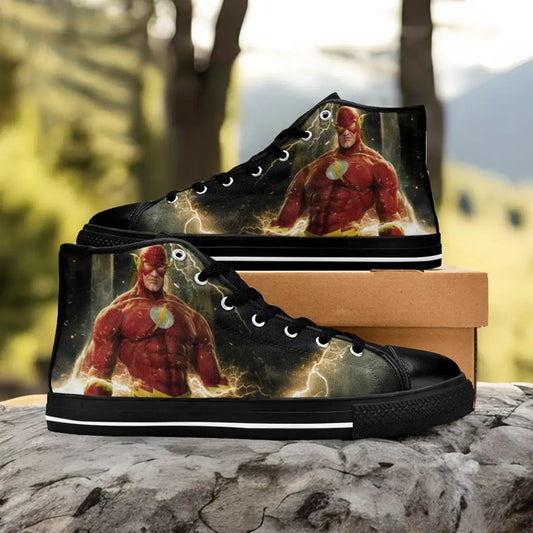 Flash Justice League Custom High Top Sneakers Shoes