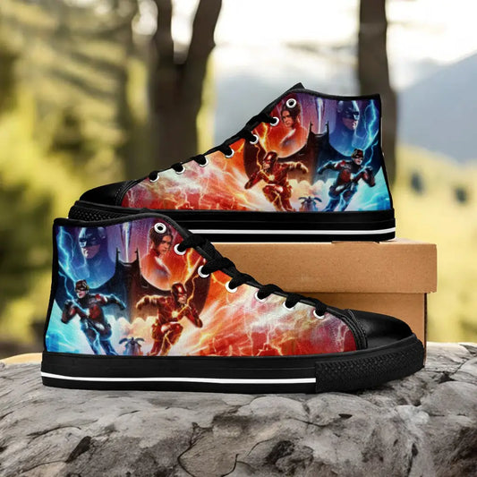 Flash Justice League Custom High Top Sneakers Shoes