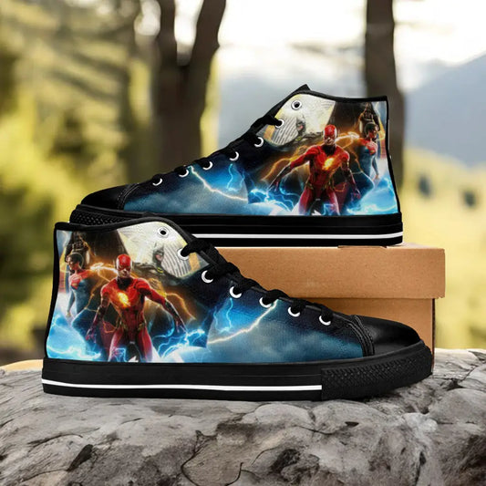 Flash Justice League Custom High Top Sneakers Shoes