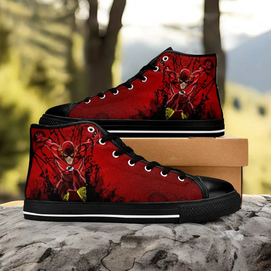 Flash Justice League Custom High Top Sneakers Shoes