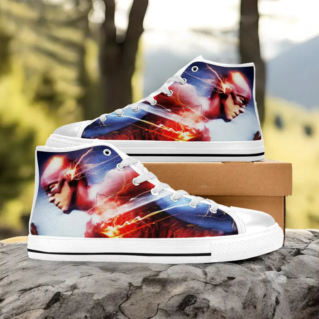 Flash Justice League Custom High Top Sneakers Shoes