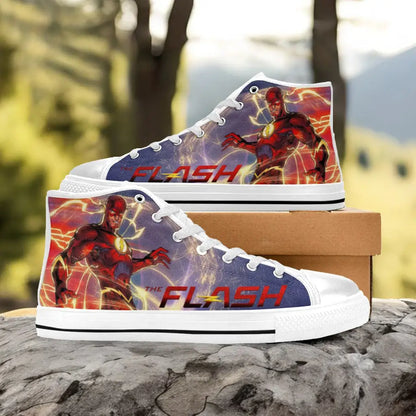 Flash Justice League Custom High Top Sneakers Shoes