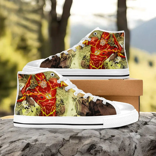 Flash Justice League Custom High Top Sneakers Shoes