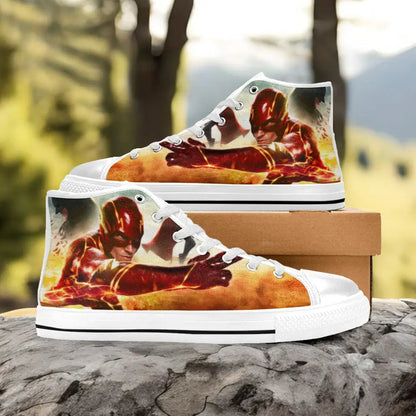 Flash Justice League Custom High Top Sneakers Shoes