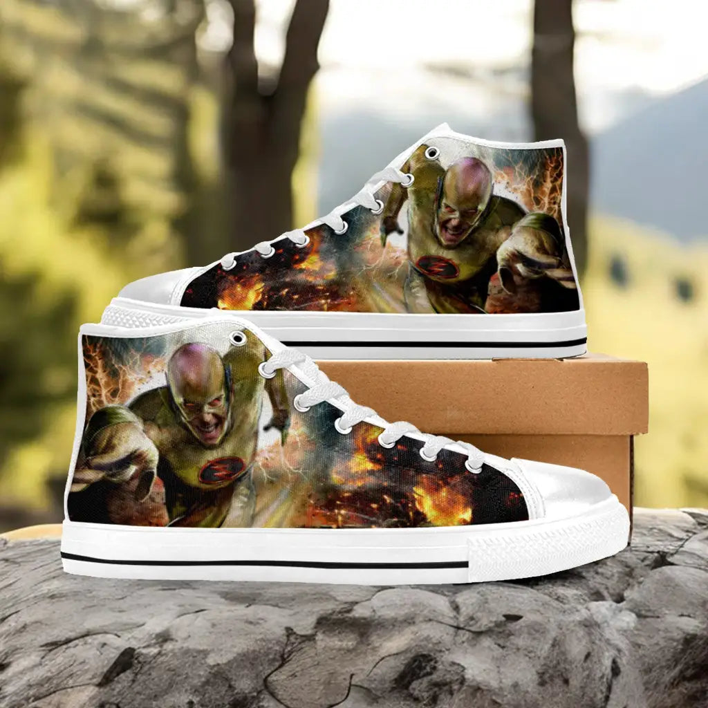 Flash Justice League Custom High Top Sneakers Shoes