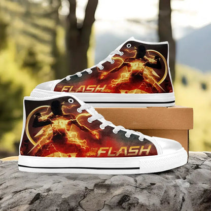 Flash Justice League Custom High Top Sneakers Shoes