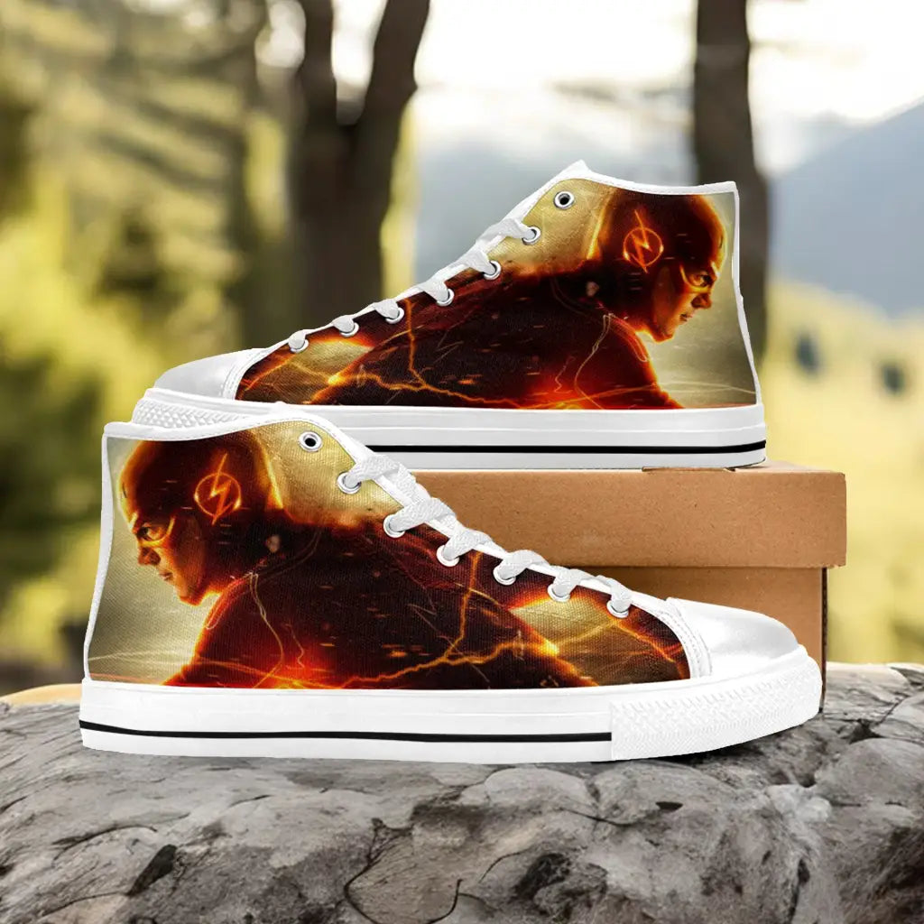 Flash Justice League Custom High Top Sneakers Shoes