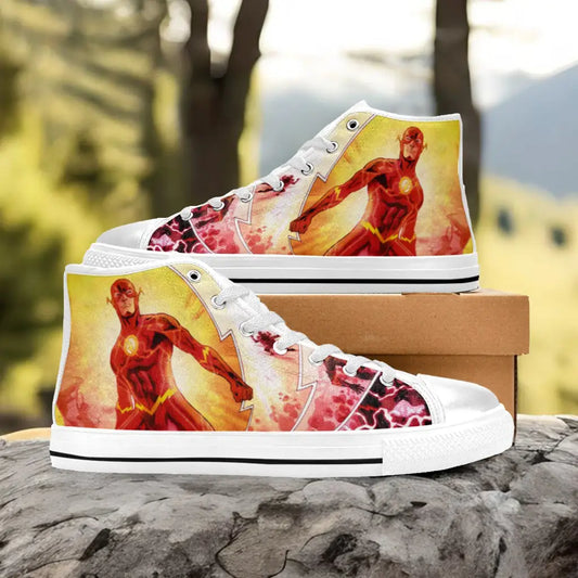 Flash Justice League Custom High Top Sneakers Shoes