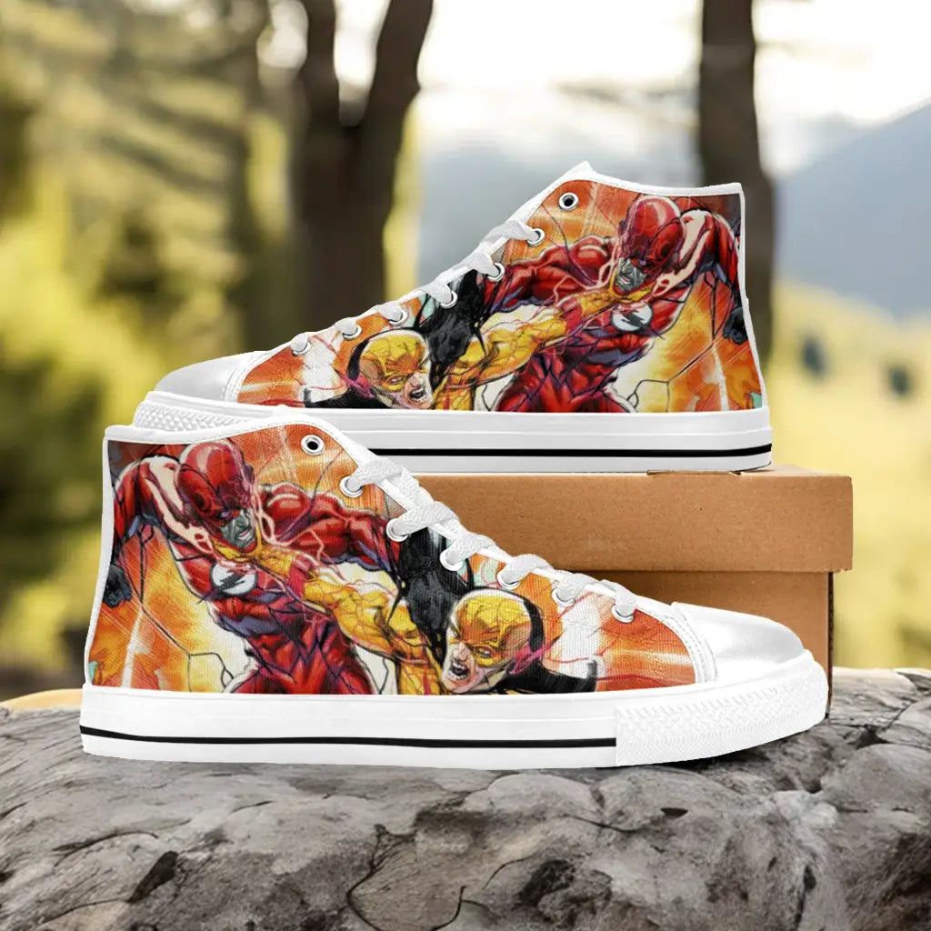 Flash Justice League Custom High Top Sneakers Shoes