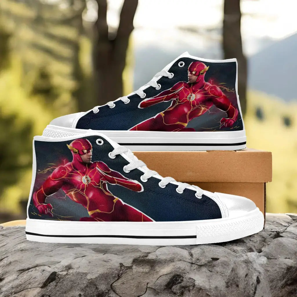 Flash Justice League Custom High Top Sneakers Shoes