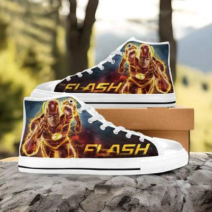 Flash Justice League Custom High Top Sneakers Shoes