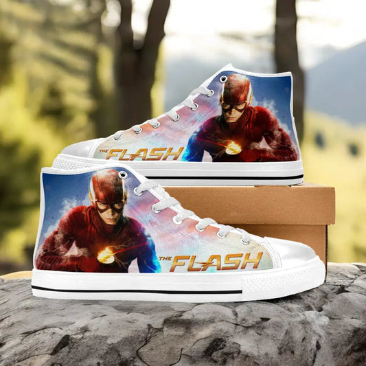 Flash Justice League Custom High Top Sneakers Shoes