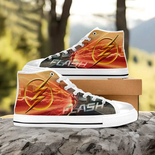 Flash Justice League Custom High Top Sneakers Shoes