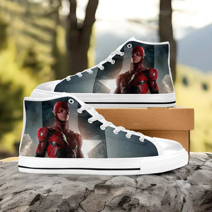 Flash Justice League Custom High Top Sneakers Shoes