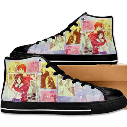 Fruits Basket Tohru Honda Cute Love Shoes High Top Sneakers