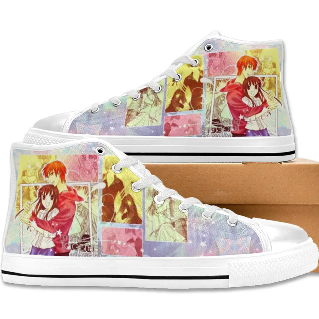 Fruits Basket Tohru Honda Cute Love Shoes High Top Sneakers