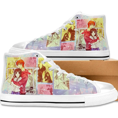 Fruits Basket Tohru Honda Cute Love Shoes High Top Sneakers