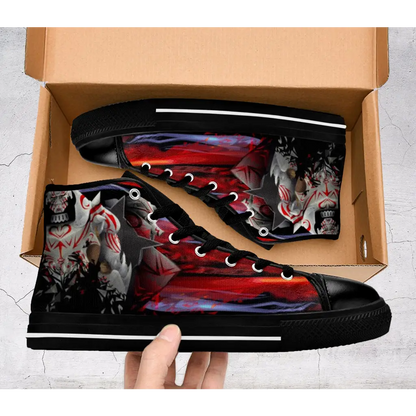 Fullmetal Alchemist Brotherhood Shoes High Top Sneakers