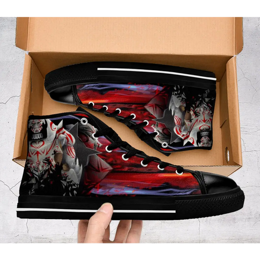 Fullmetal Alchemist Brotherhood Shoes High Top Sneakers