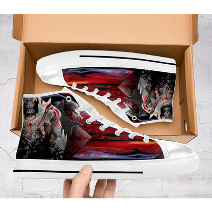 Fullmetal Alchemist Brotherhood Shoes High Top Sneakers