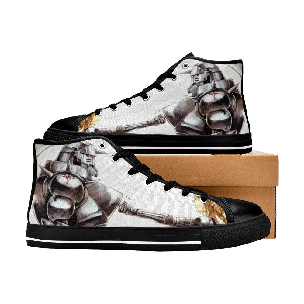 Fullmetal Alchemist Brotherhood Shoes High Top Sneakers