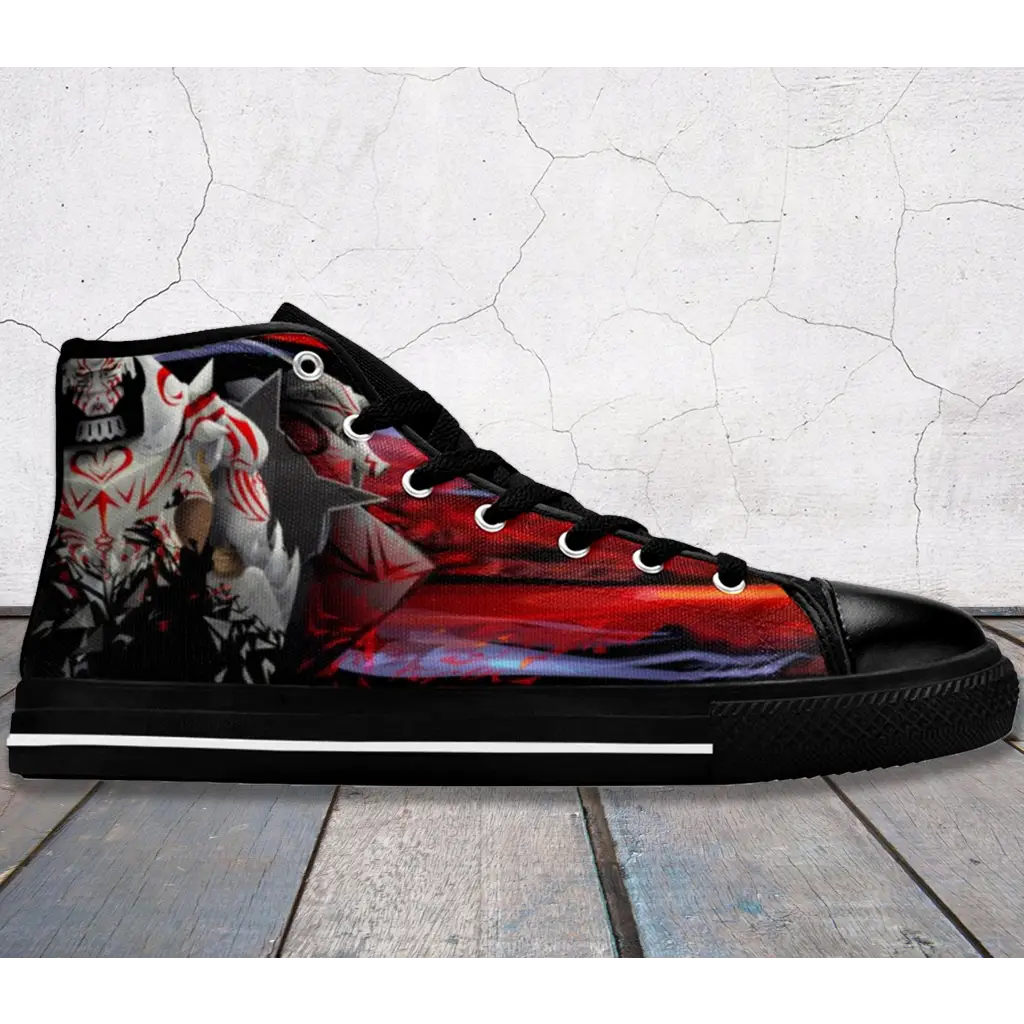 Fullmetal Alchemist Brotherhood Shoes High Top Sneakers