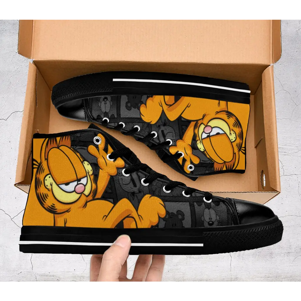 Garfield and Friends Shoes High Top Sneakers