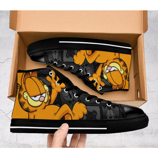 Garfield and Friends Shoes High Top Sneakers