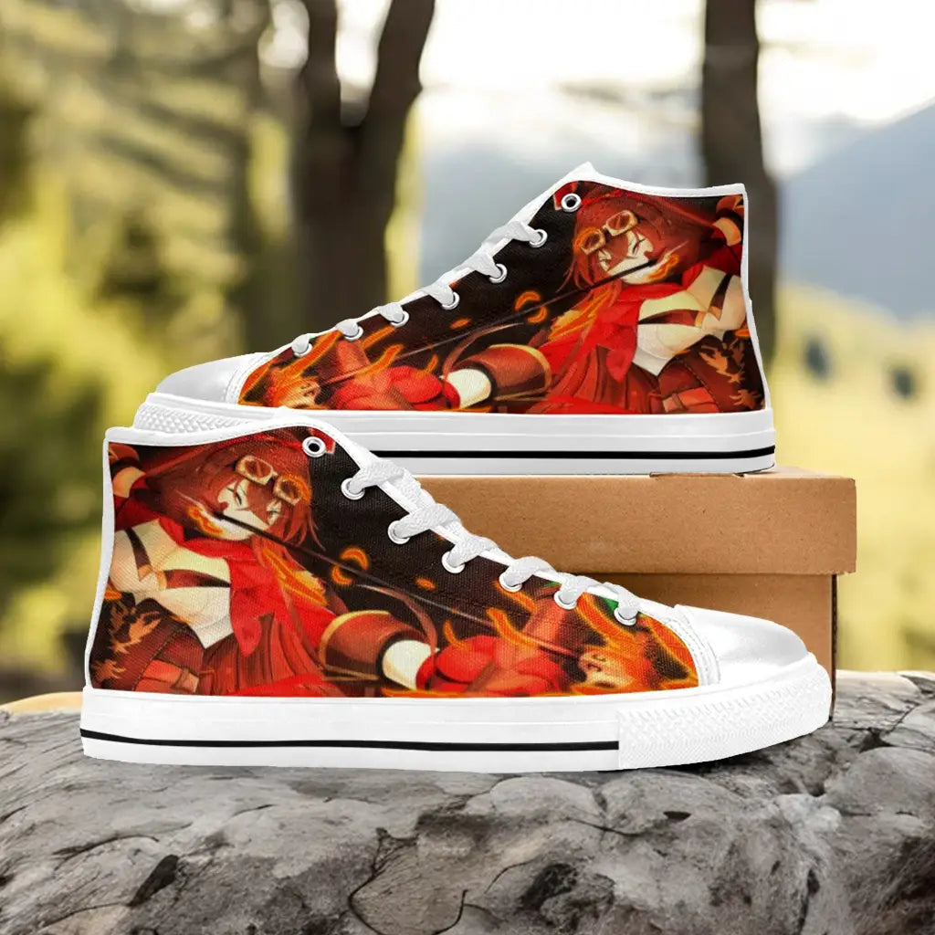 Genshin Impact Amber Shoes High Top Sneakers