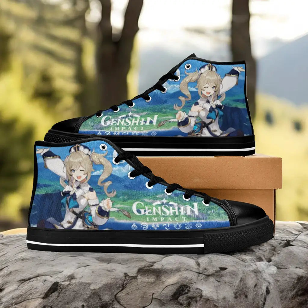 Genshin Impact Barbara Shoes High Top Sneakers