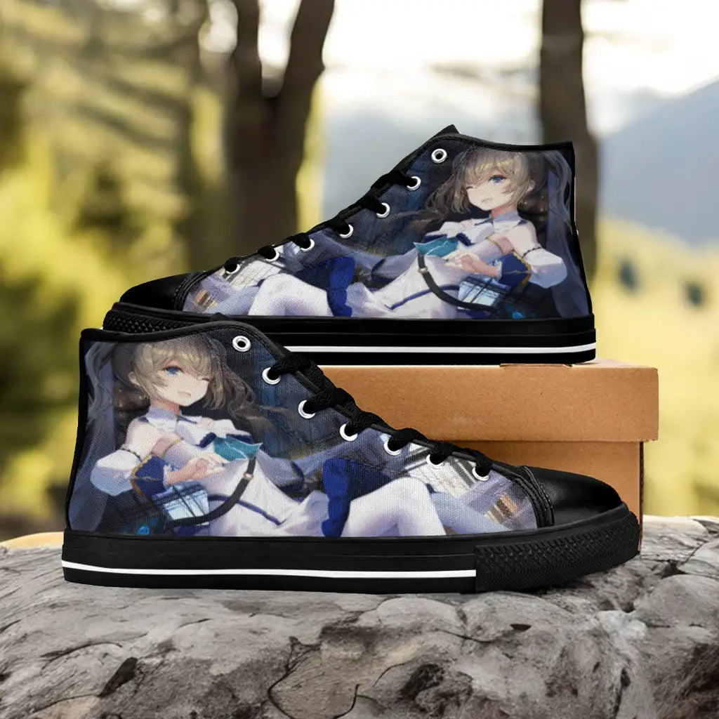 Genshin Impact Barbara Shoes High Top Sneakers