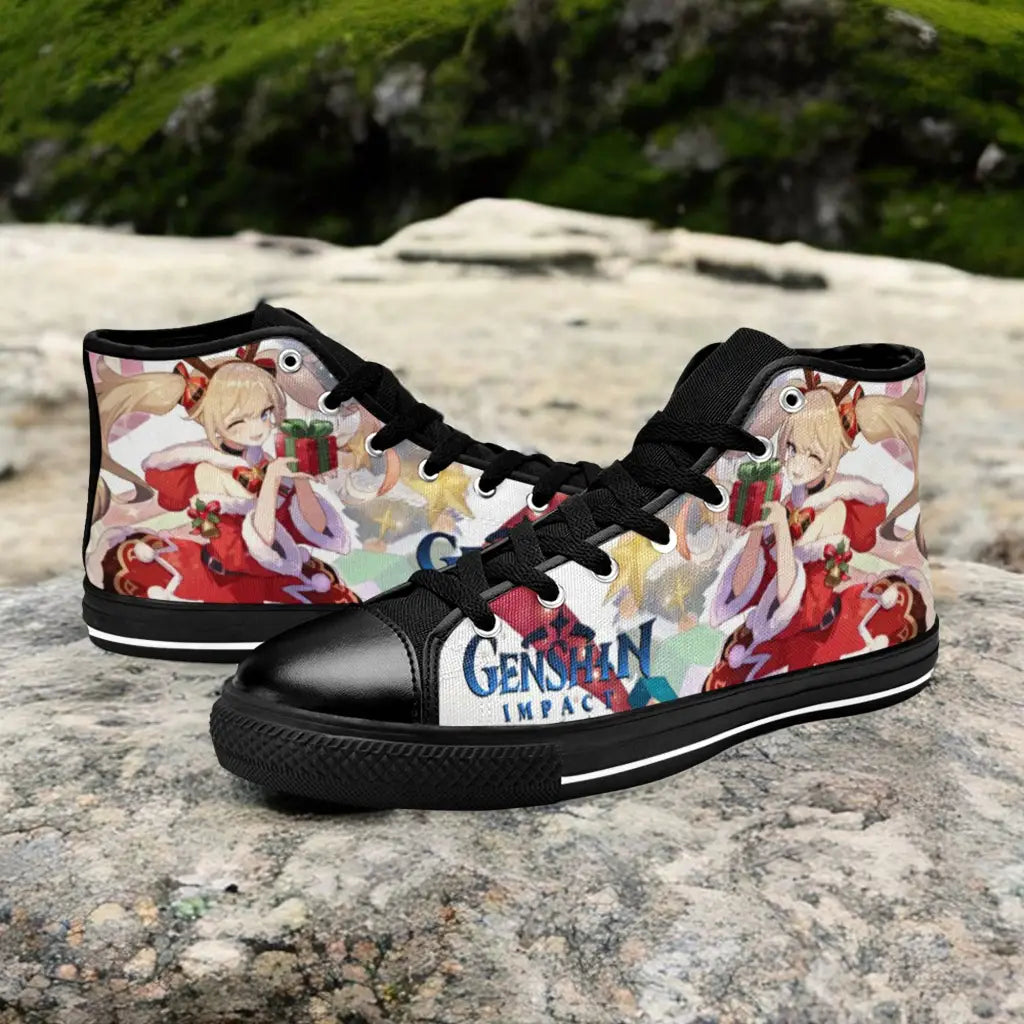 Genshin Impact Barbara Shoes High Top Sneakers