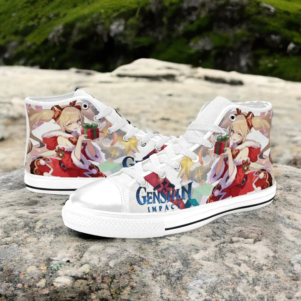 Genshin Impact Barbara Shoes High Top Sneakers