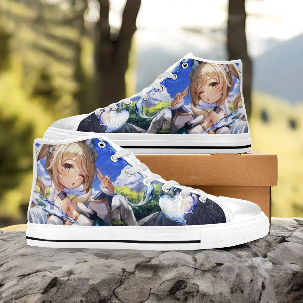 Genshin Impact Barbara Shoes High Top Sneakers