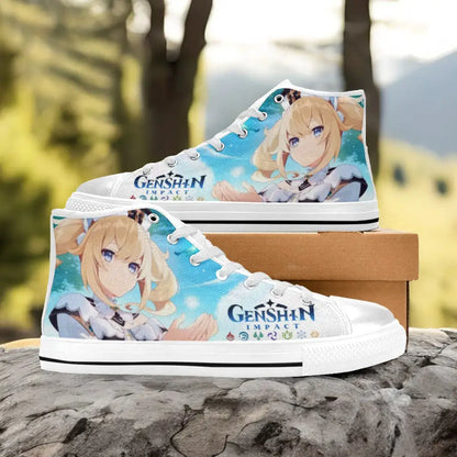 Genshin Impact Barbara Shoes High Top Sneakers