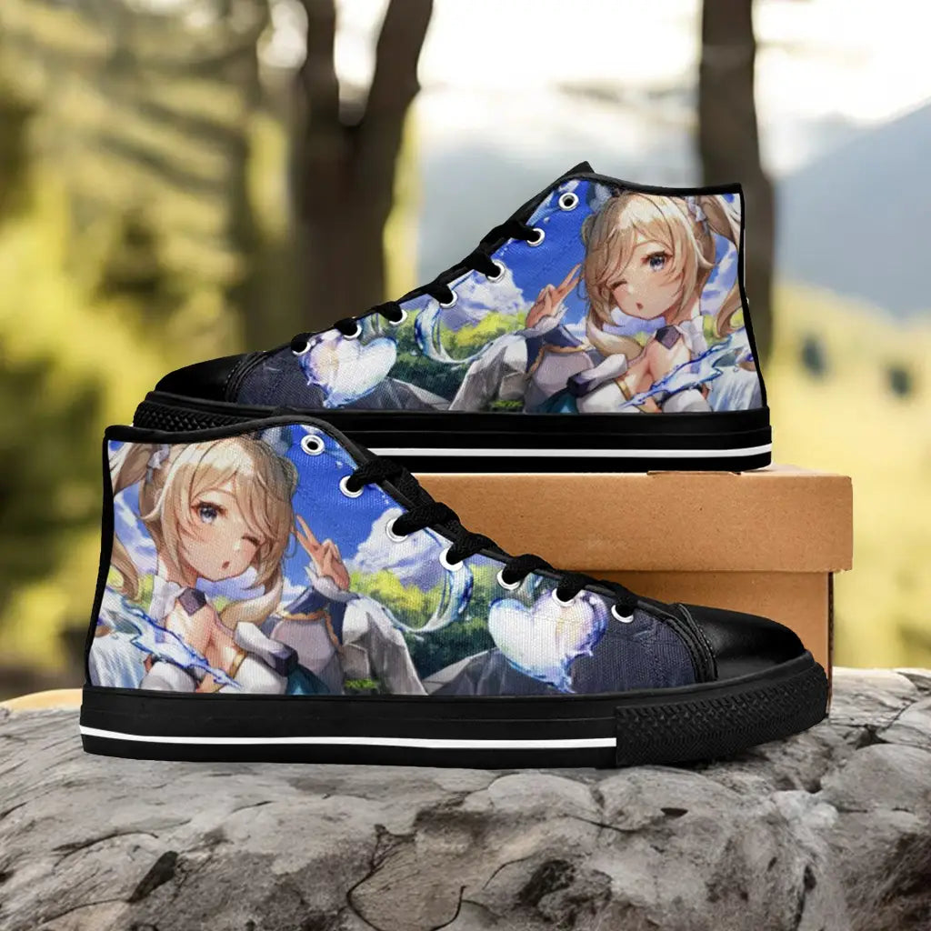 Genshin Impact Barbara Shoes High Top Sneakers