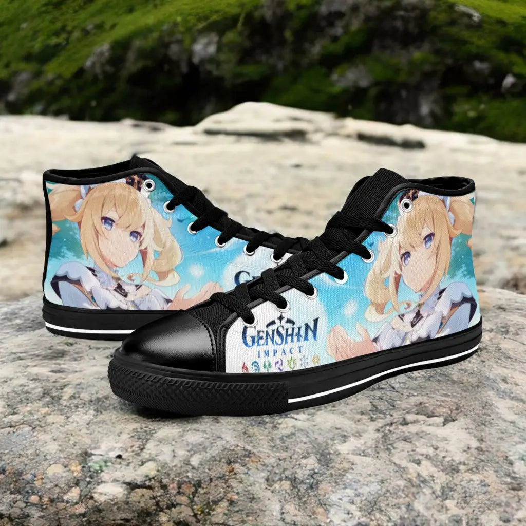 Genshin Impact Barbara Shoes High Top Sneakers