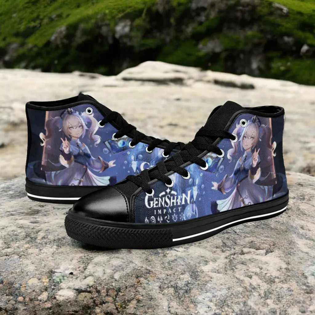 Genshin Impact Barbara Shoes High Top Sneakers