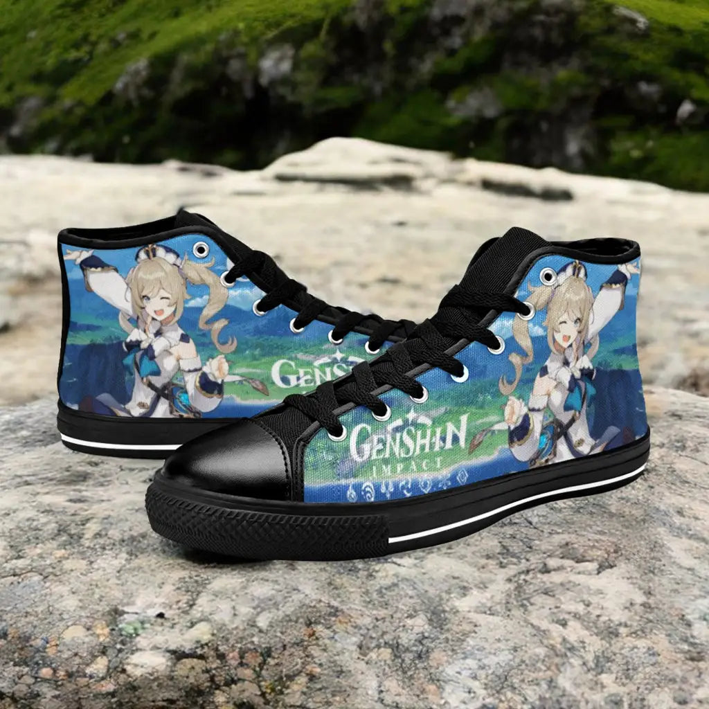 Genshin Impact Barbara Shoes High Top Sneakers