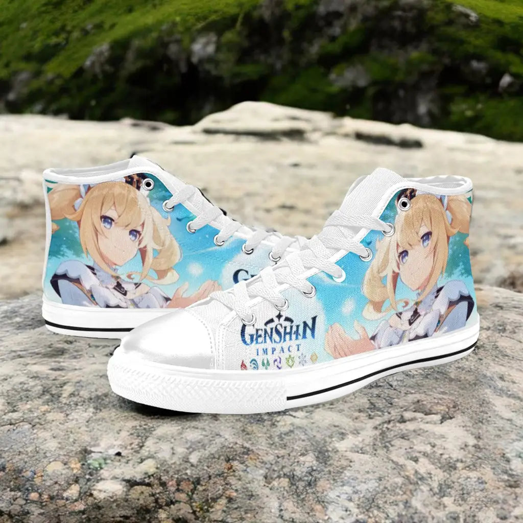 Genshin Impact Barbara Shoes High Top Sneakers