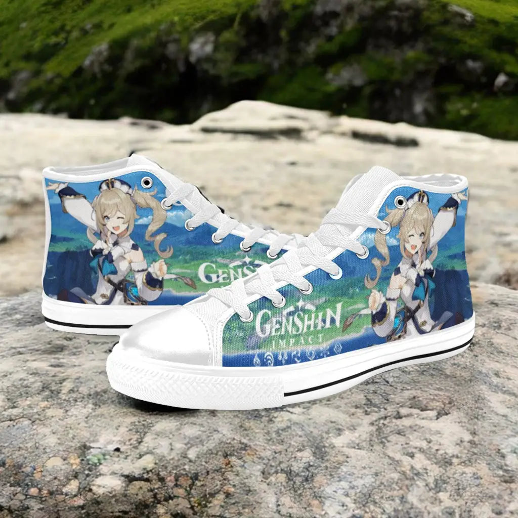 Genshin Impact Barbara Shoes High Top Sneakers