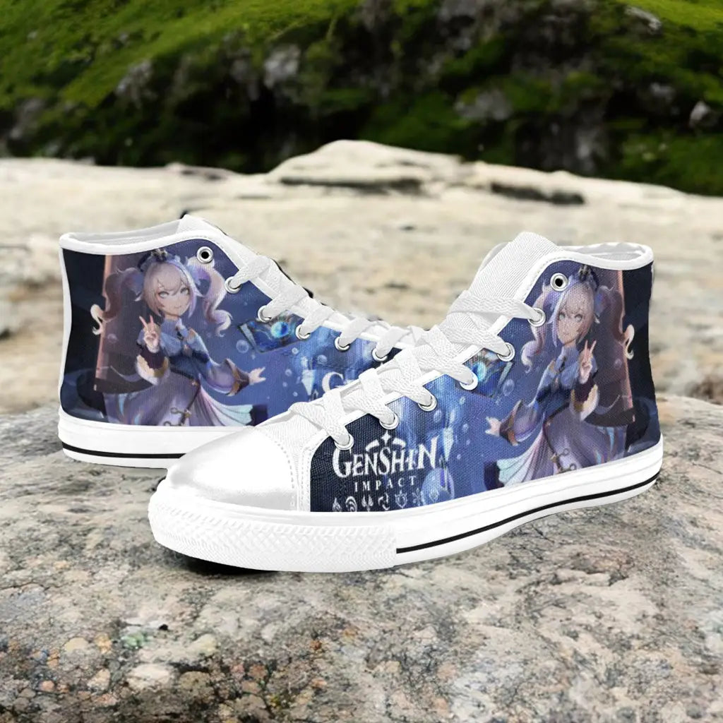 Genshin Impact Barbara Shoes High Top Sneakers