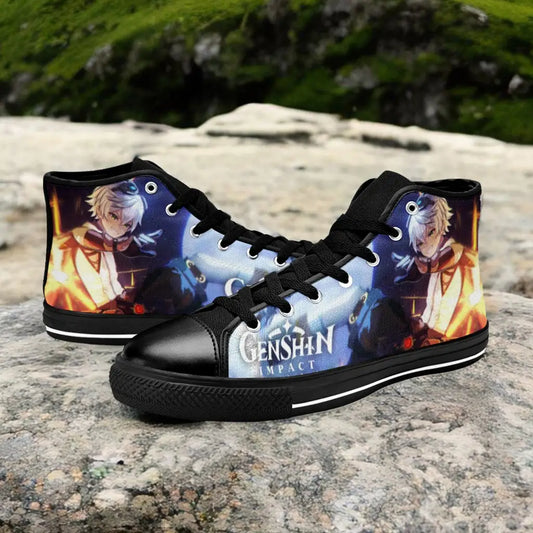 Genshin Impact Bennett Shoes High Top Sneakers