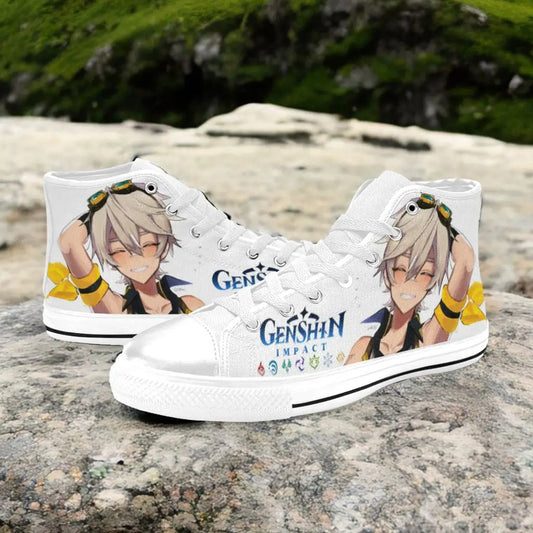 Genshin Impact Bennett Shoes High Top Sneakers