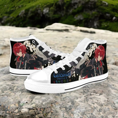 Genshin Impact Diluc Shoes High Top Sneakers