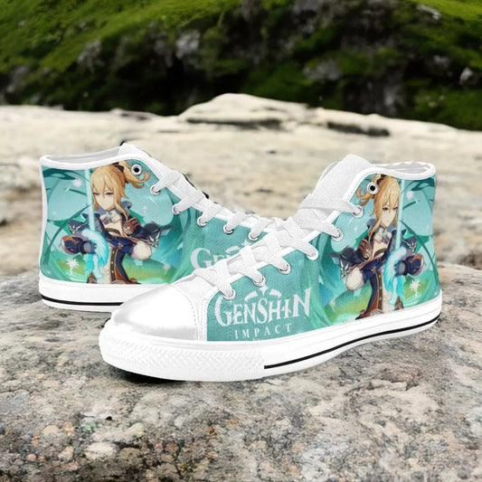 Genshin Impact Jean Gunnhildr Shoes High Top Sneakers