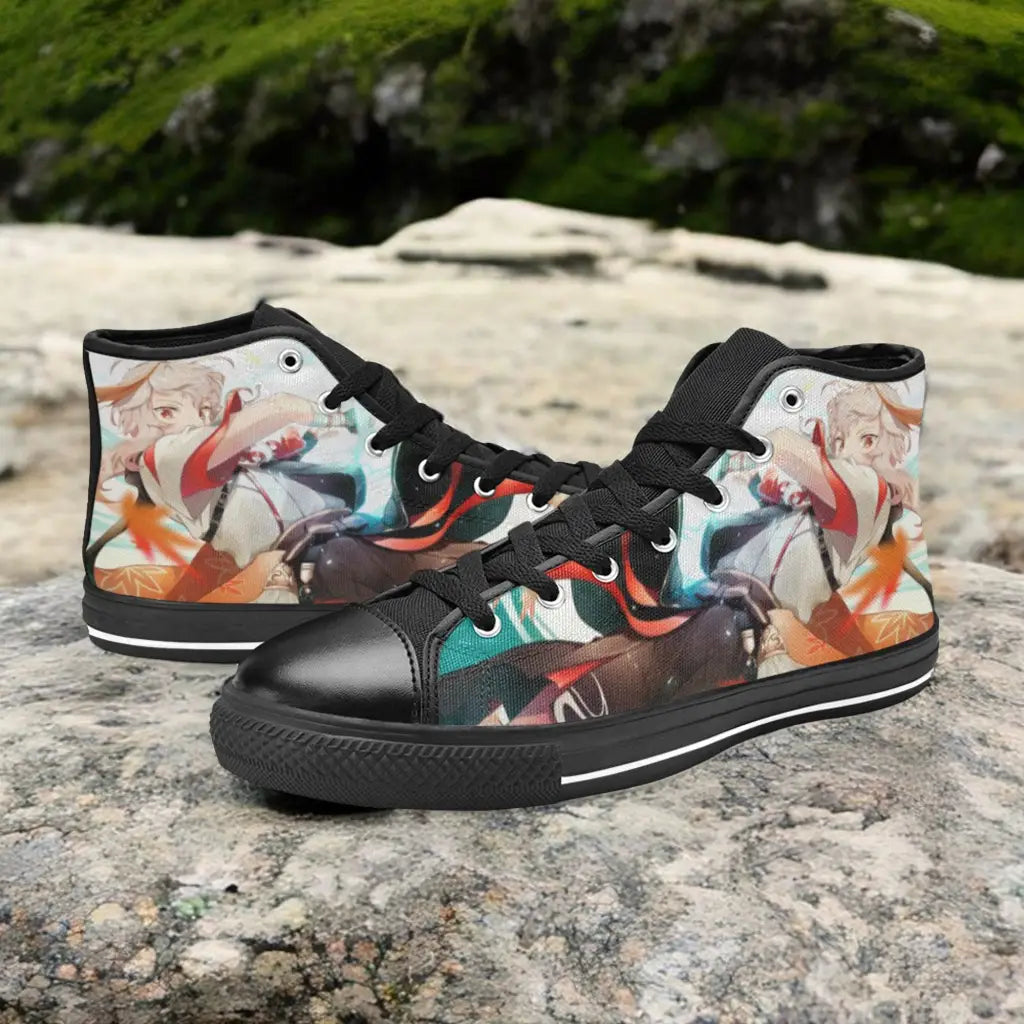 Genshin Impact Kaedehara Kazuha Custom High Top Sneakers Shoes